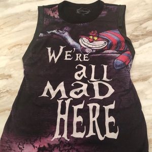 Disney Alice in Wonderland top. New without tags!!